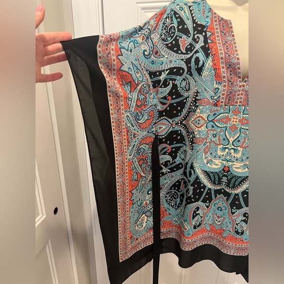 EUC! HTF!! BCBGMaxAzria Inesa Kimono Dress-XS - Picture 8 of 9